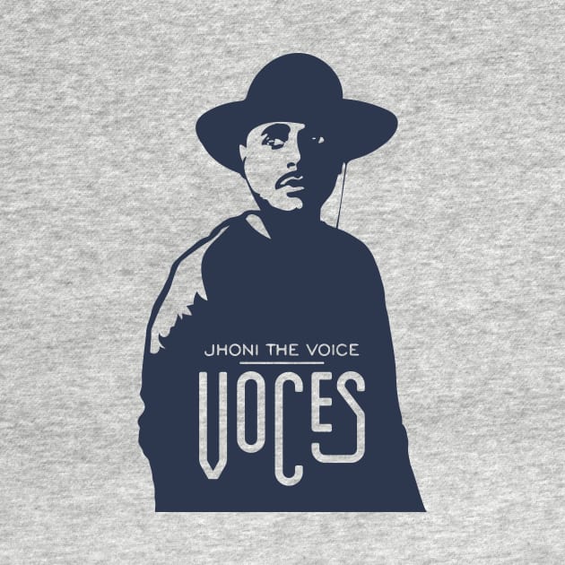 Jhoni The Voice "Voces" Album Tee by jhonithevoice